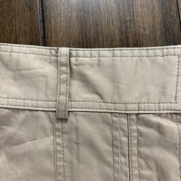 NWT Plenty by Tracy Reese High Waisted Button Up Skirt Khaki Safari Cargo Y2K - Picture 16 of 16